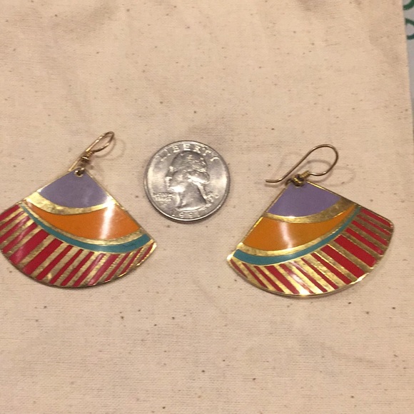 Vintage Lauren Burch Earrings - Picture 3 of 3